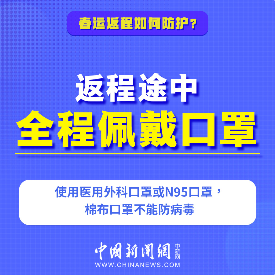 不得不返程去上班了，该如何做好个人防控？